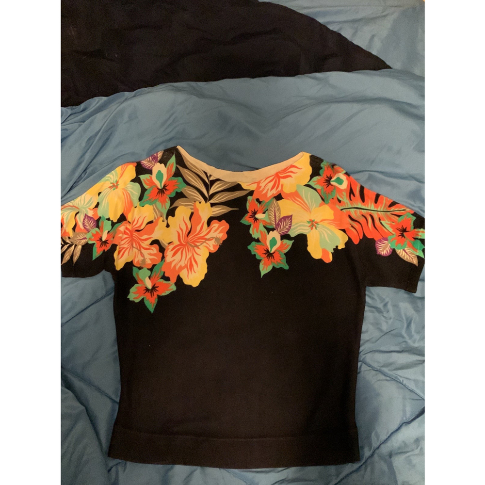Talbots short sleeve sweater petite